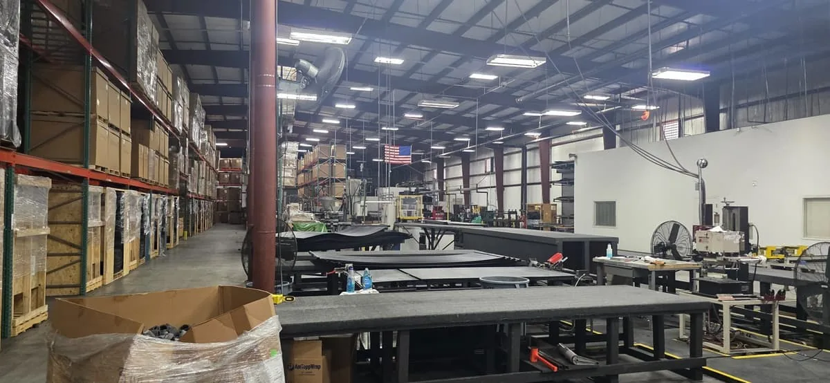 Aquonyx production floor
